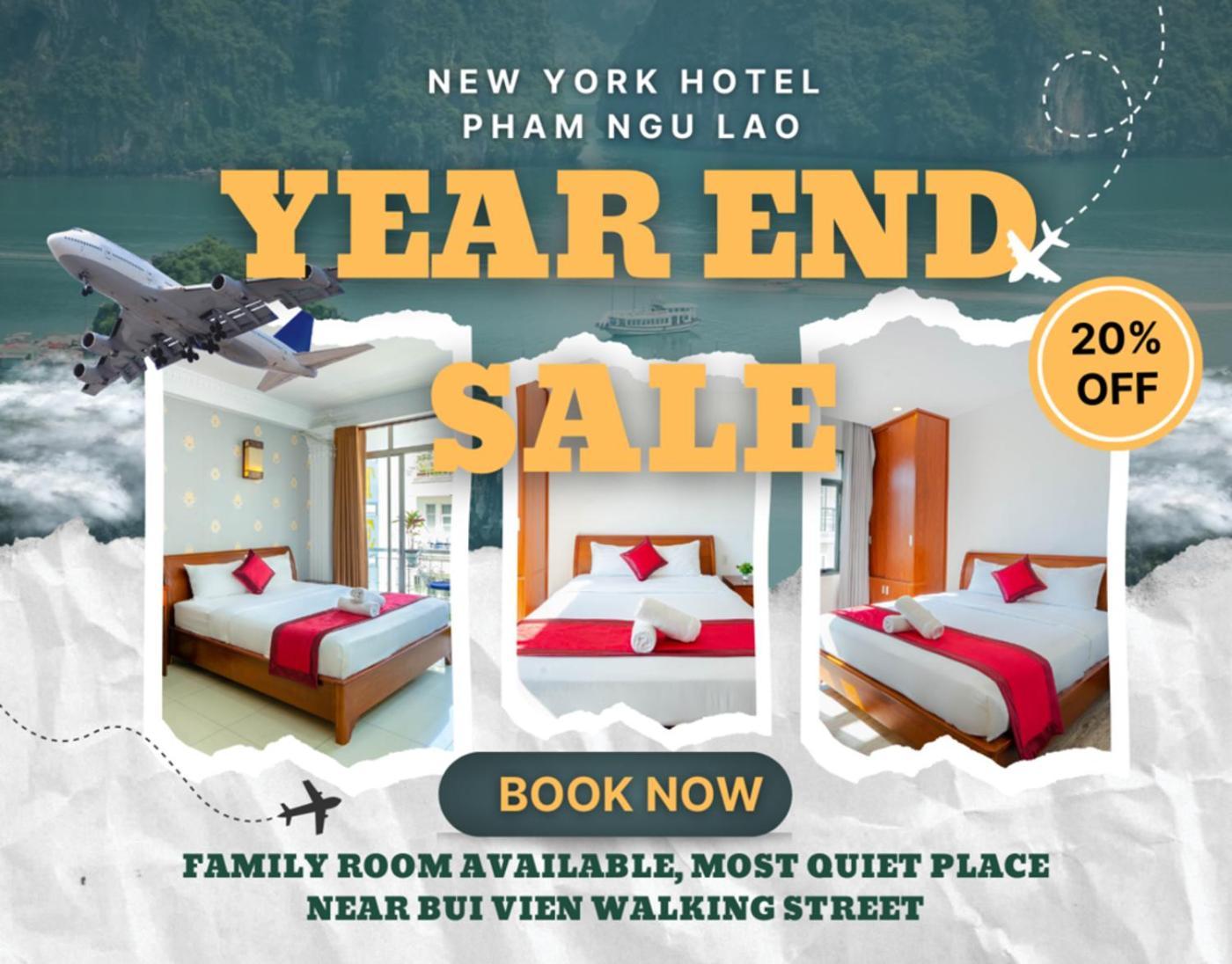 New York Hotel Pham Ngu Lao مدينة هوشي منه المظهر الخارجي الصورة
